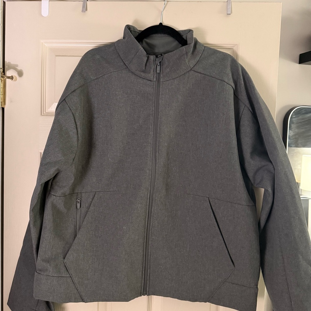 Woolrich Men's Charcoal Gray Lightweight Jacket